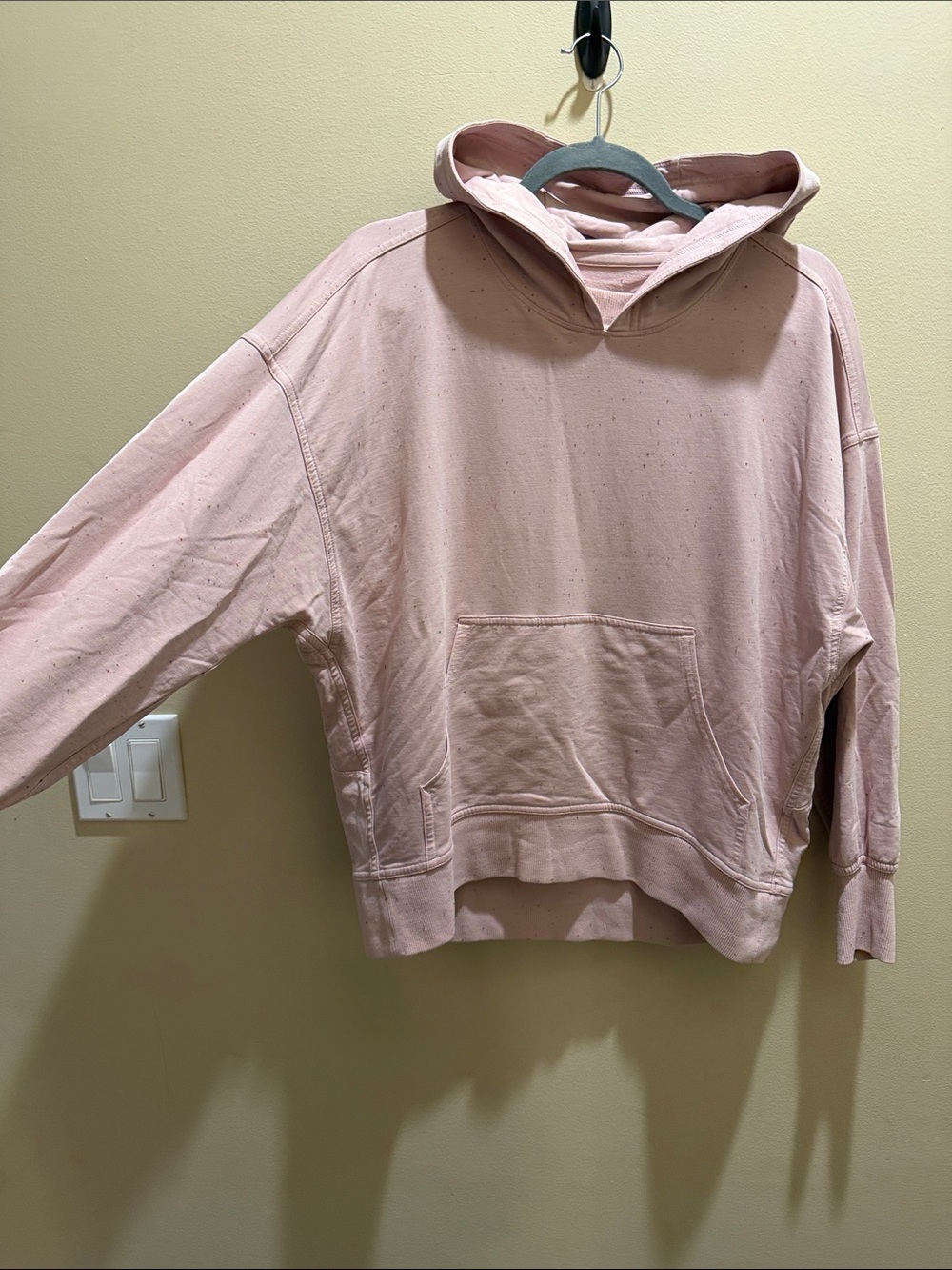 lululemon athletica Blush Pink Boxy Pullover Hoodie